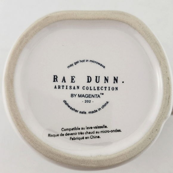 Rae Dunn Double Sided STAR GAZER Artisan White Coffee Mug Large  Letters - Picture 6 of 9